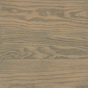 Classic Gray on Red Oak