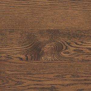Coffee Brown on Red Oak