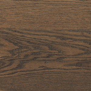 Ebony on Red Oak