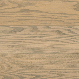 Rustic Beige on Red Oak