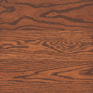 Sedona Red on Red Oak