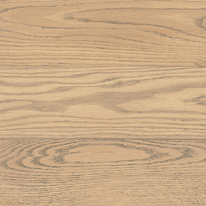 Silvered Gray on Red Oak